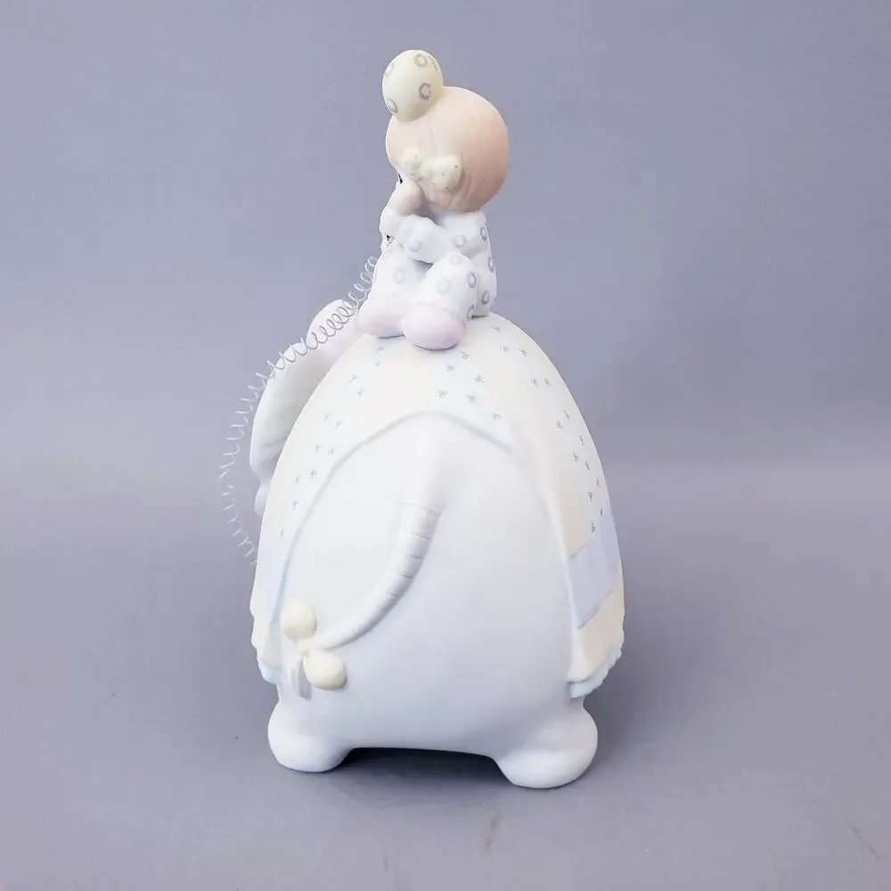 Precious Moments Lets Keep in Touch Be a Clown Music Box 1986